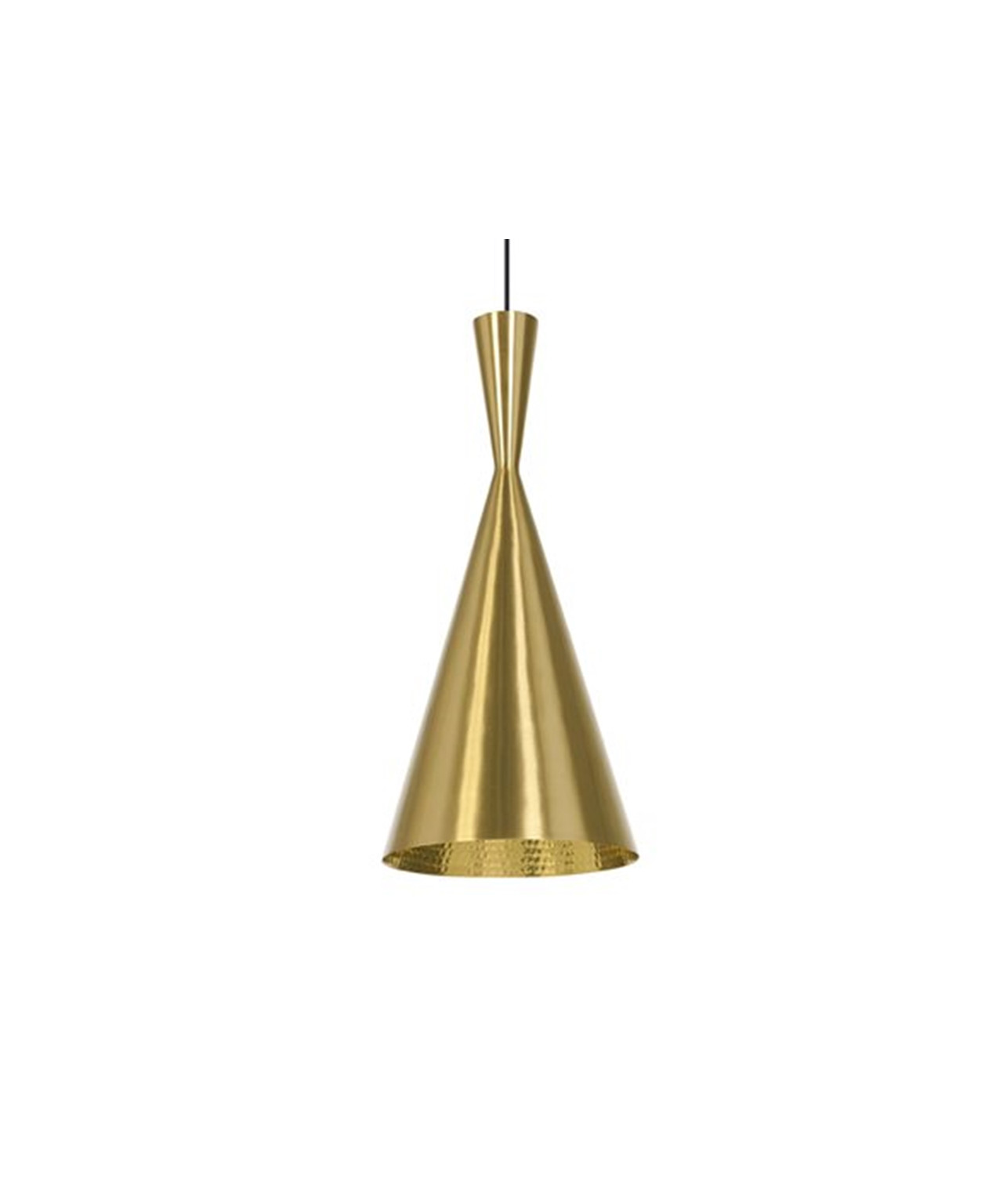 Image of Beat Light Tall LED Pendelleuchte Messing - Tom Dixon bei Lampenmeister.ch